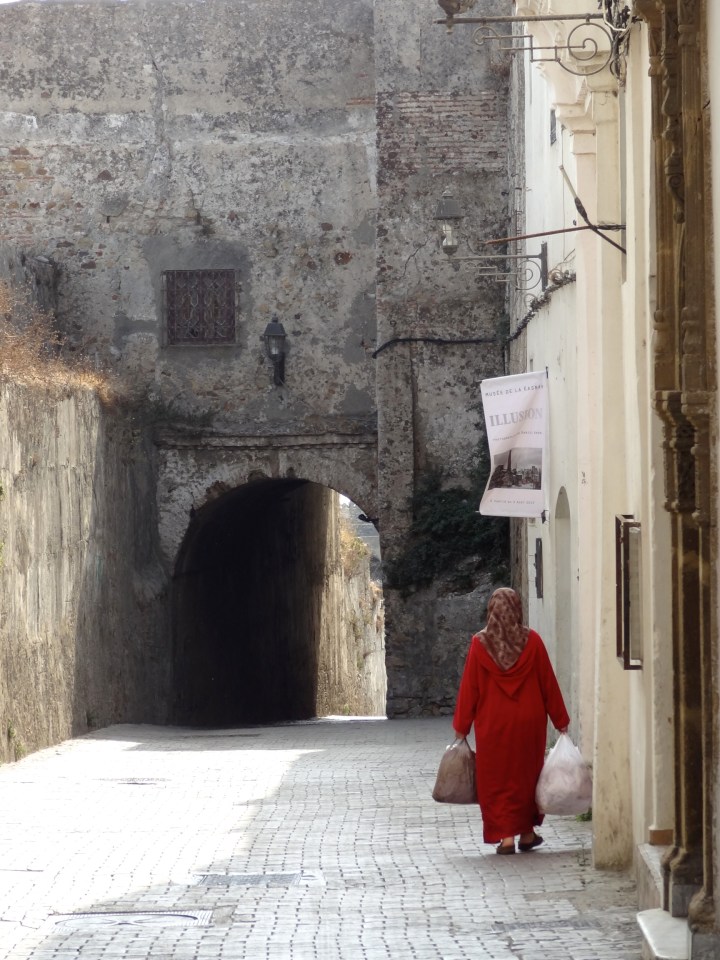 Outside La Tangerina Hotel