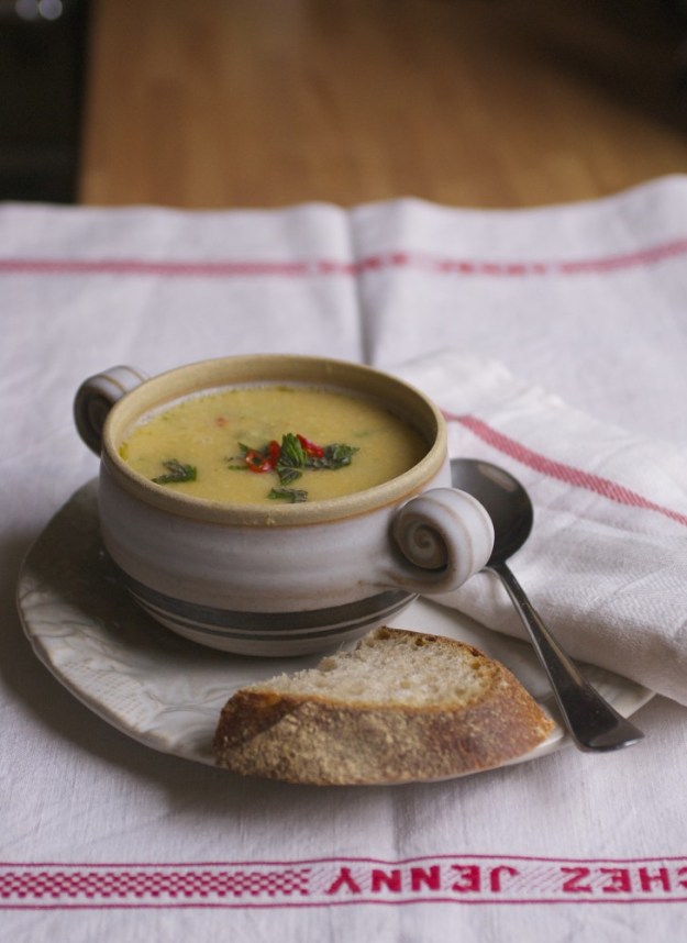 Jenny Chandler Frugal Chickpea soup