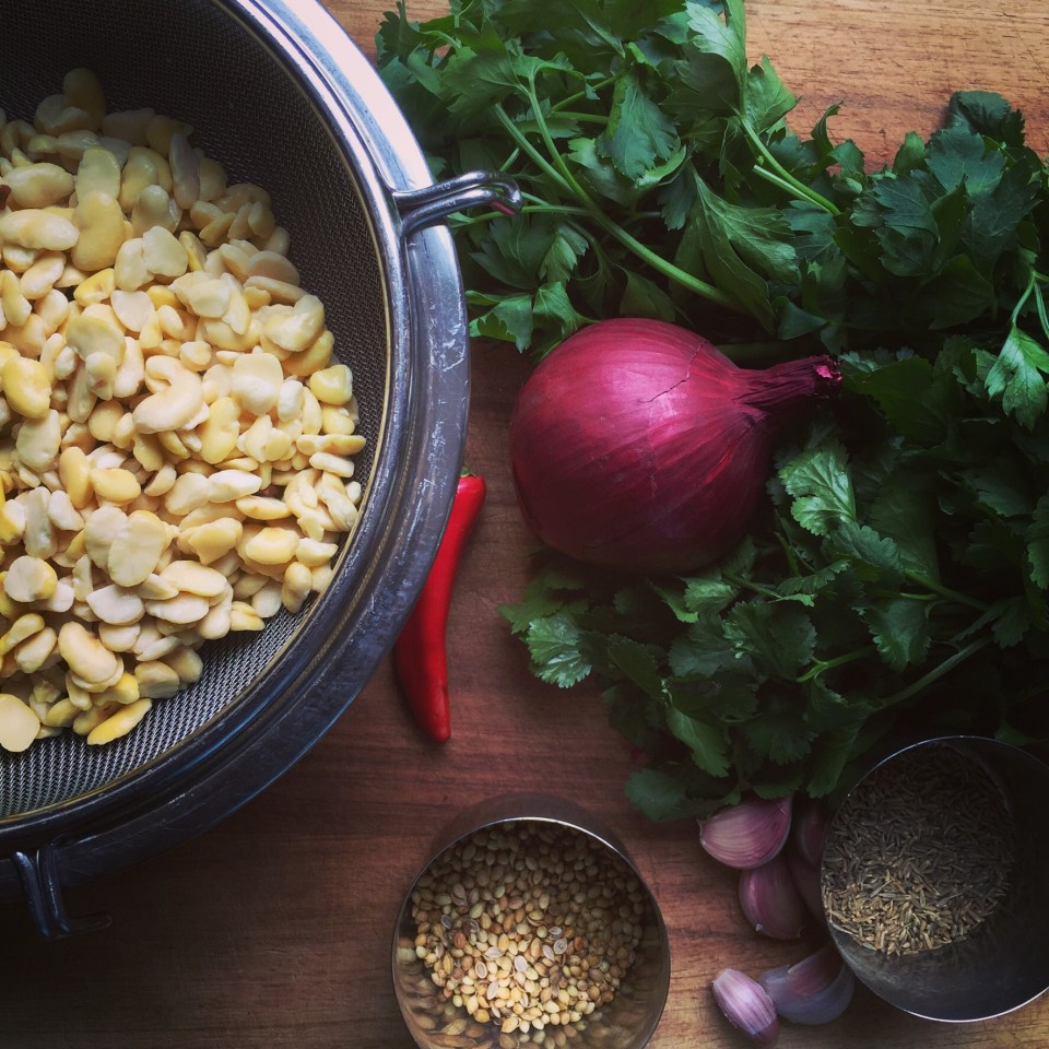 Split Favas for Falafel